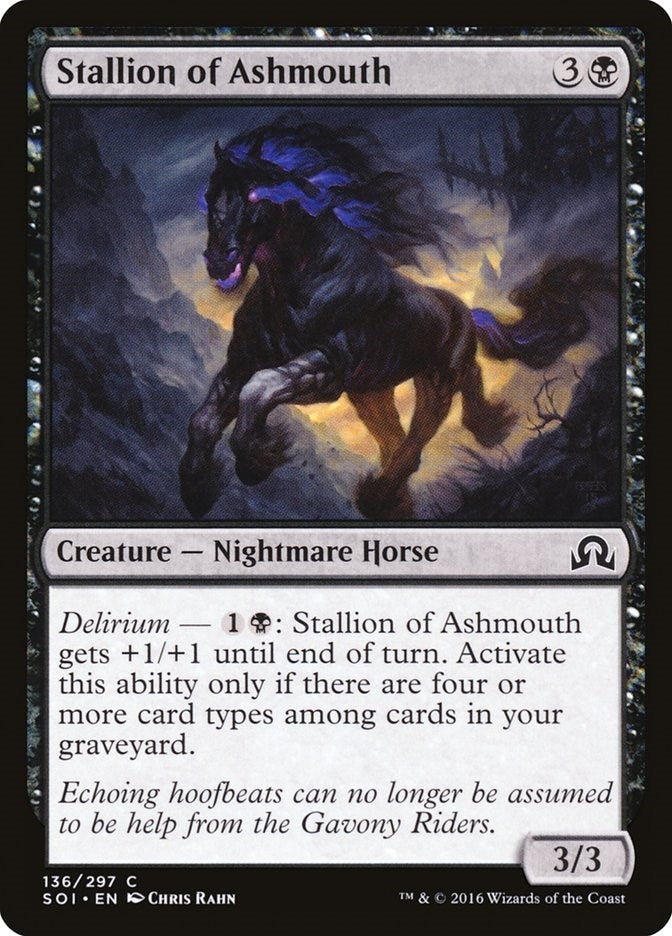 Stallion of Ashmouth (136) (Shadows over Innistrad)