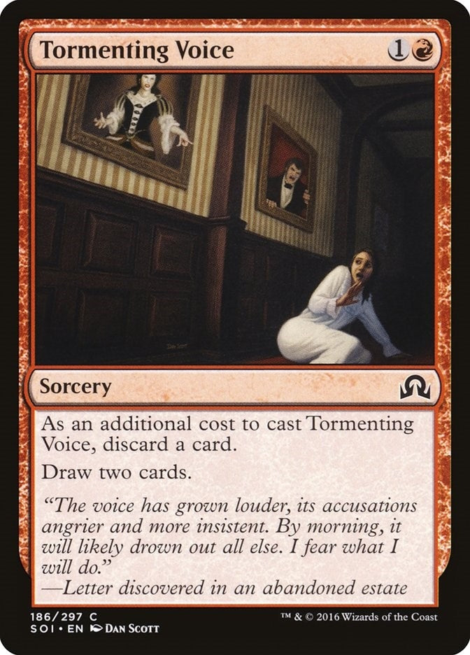 Tormenting Voice (186) (Shadows over Innistrad)