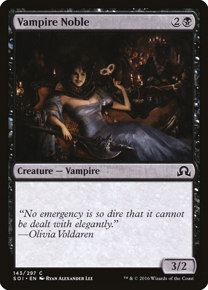 Image for Vampire Noble (143) (Shadows over Innistrad) - Magic: The Gathering