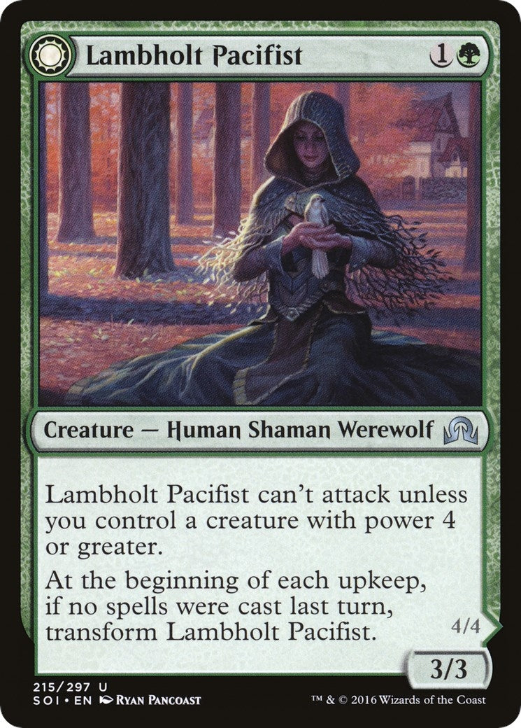 Lambholt Pacifist (215) (Shadows over Innistrad)