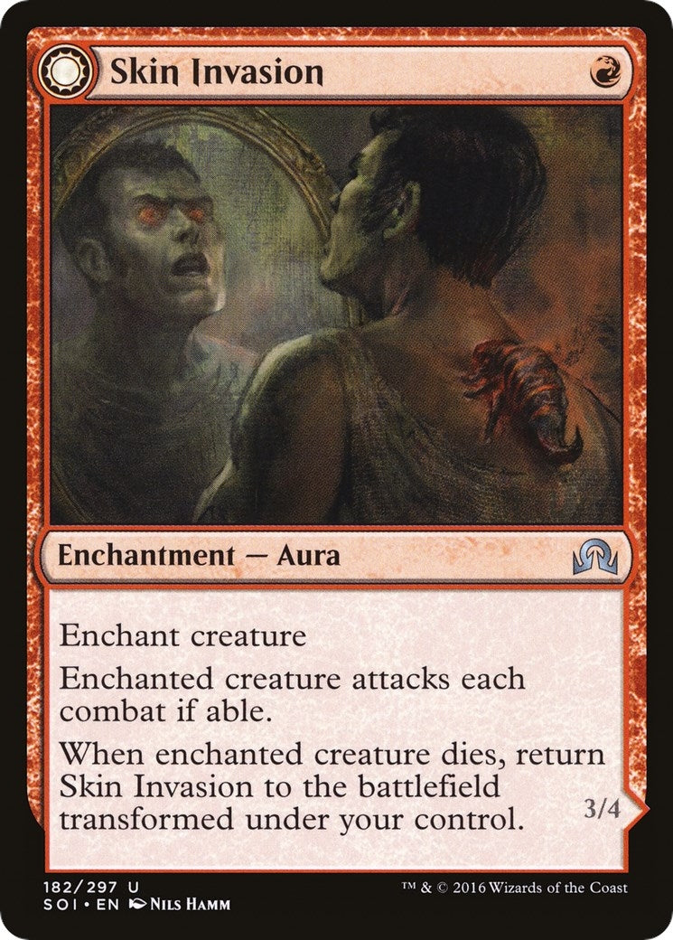 Image for Skin Invasion (182) (Shadows over Innistrad) - Magic: The Gathering