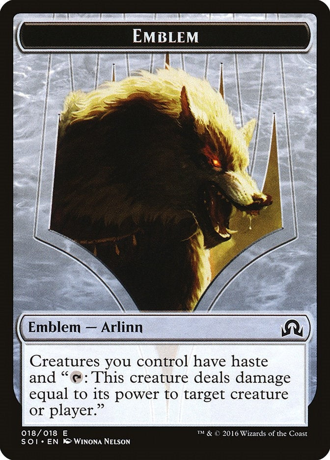 Emblem - Arlinn Kord (18) (Shadows over Innistrad)