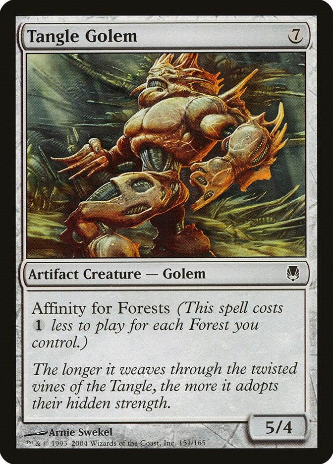Tangle Golem (151) (Darksteel) (DST)