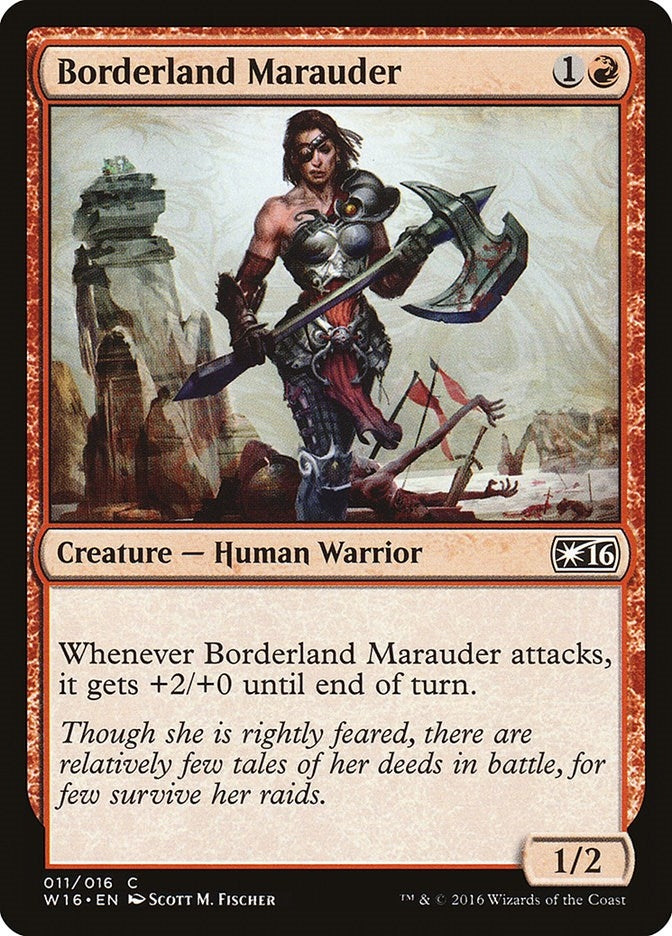 Image for Borderland Marauder (11) (Welcome Deck 2016) (W16) - Magic: The Gathering