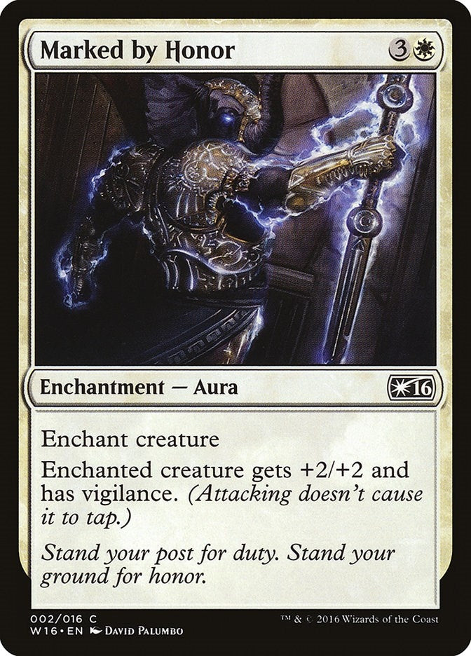 Image for Marked by Honor (2) (Welcome Deck 2016) (W16) - Magic: The Gathering