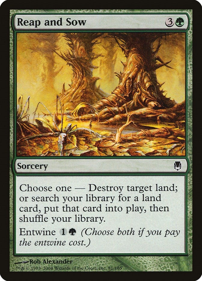 Image for Reap and Sow (81) (Darksteel) (DST) - Magic: The Gathering