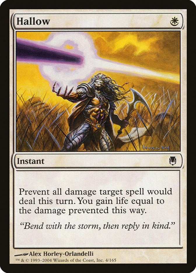Image for Hallow (4) (Darksteel) (DST) - Magic: The Gathering
