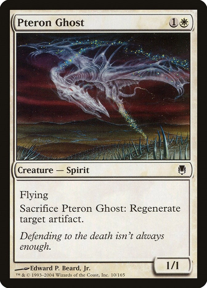 Image for Pteron Ghost (10) (Darksteel) (DST) - Magic: The Gathering