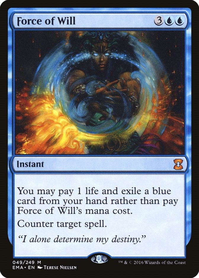 Image for Force of Will (49) (Eternal Masters) (EMA) - Magic: The Gathering