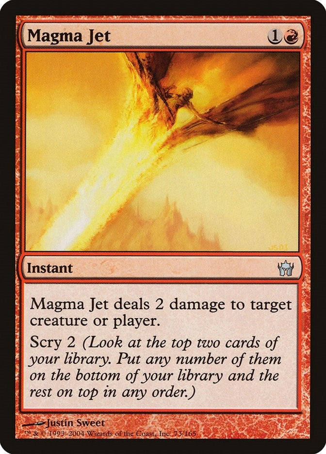 Image for Magma Jet (73) (Fifth Dawn) (5DN) - Magic: The Gathering