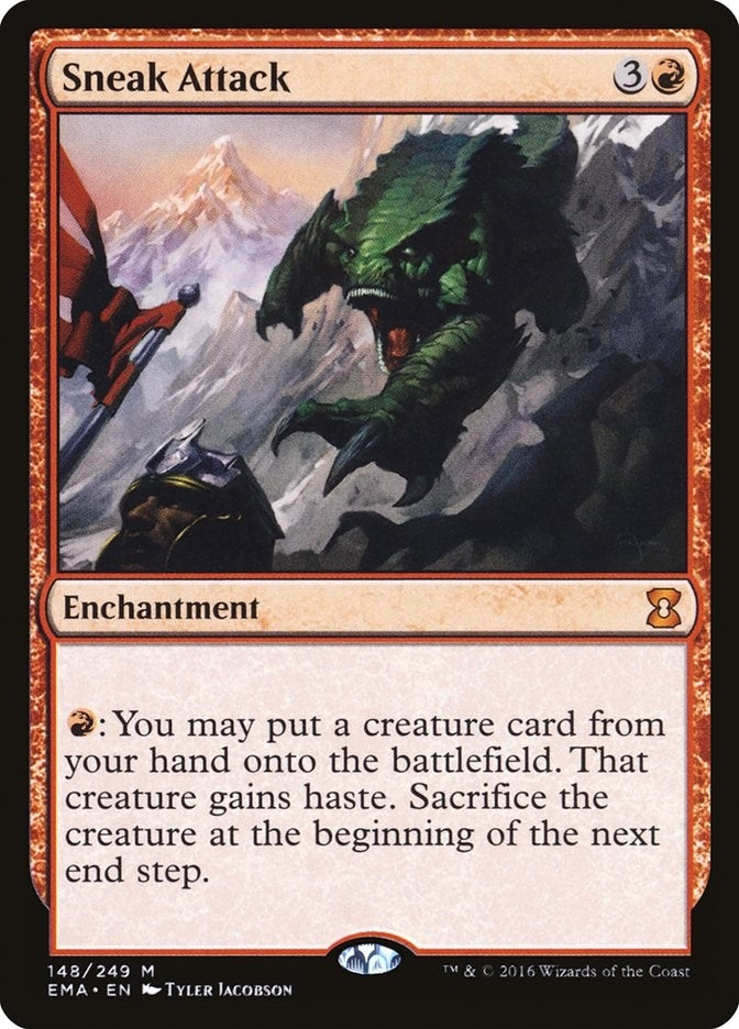Image for Sneak Attack (148) (Eternal Masters) (EMA) - Magic: The Gathering