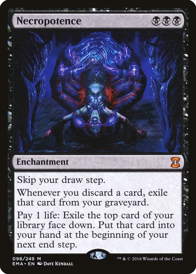 Image for Necropotence (98) (Eternal Masters) (EMA) - Magic: The Gathering