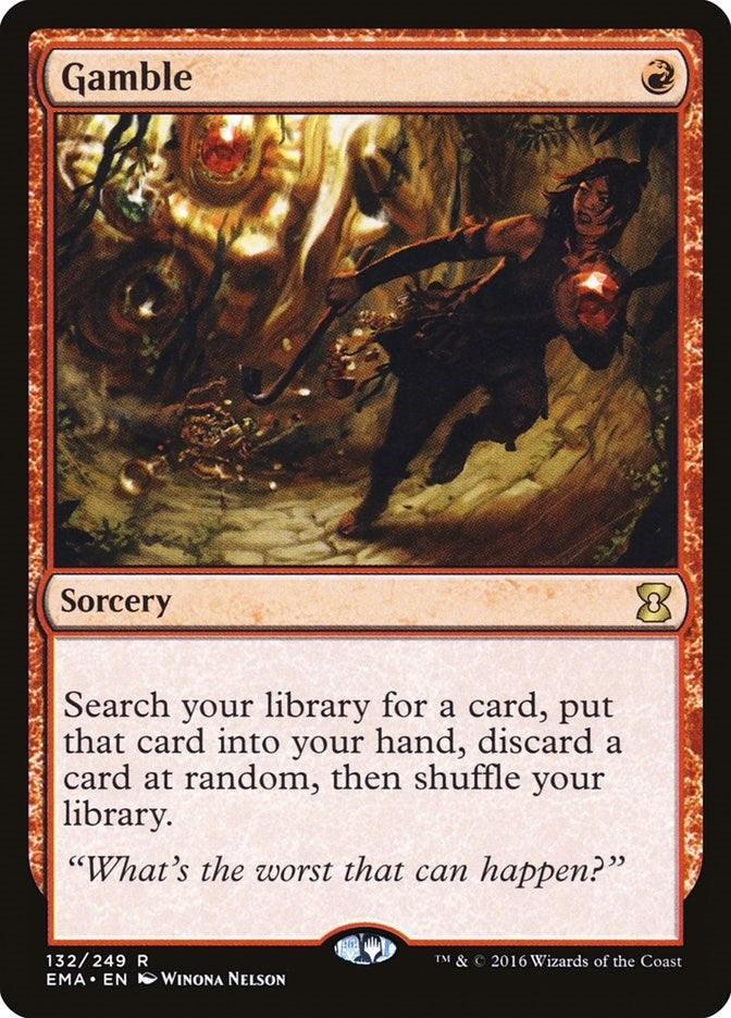 Image for Gamble (132) (Eternal Masters) (EMA) - Magic: The Gathering