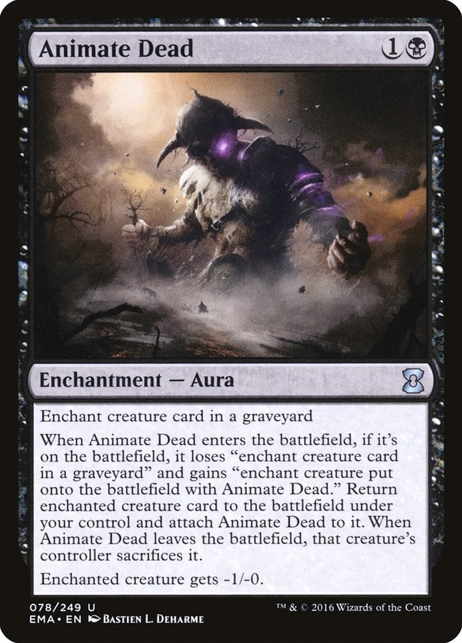 Image for Animate Dead (78) (Eternal Masters) (EMA) - Magic: The Gathering