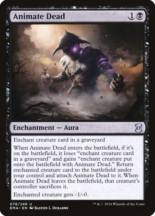 Image for Animate Dead (78) (Eternal Masters) (EMA) - Magic: The Gathering