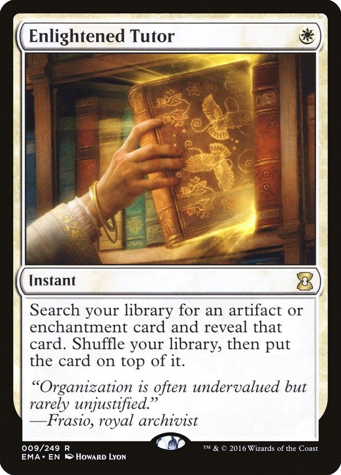 Image for Enlightened Tutor (9) (Eternal Masters) (EMA) - Magic: The Gathering