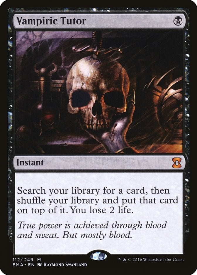 Image for Vampiric Tutor (112) (Eternal Masters) (EMA) - Magic: The Gathering