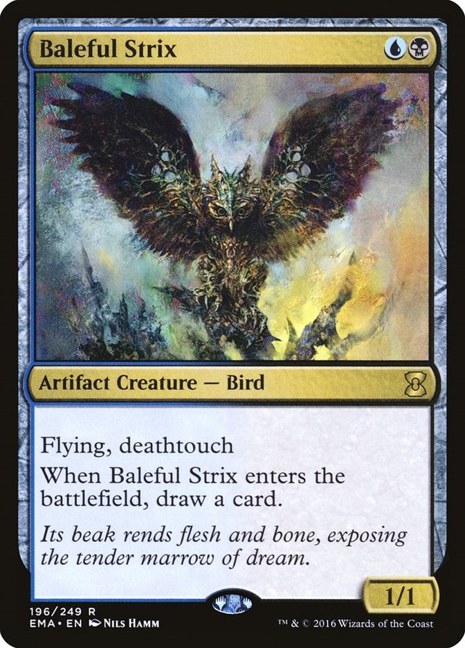 Image for Baleful Strix (196) (Eternal Masters) (EMA) - Magic: The Gathering