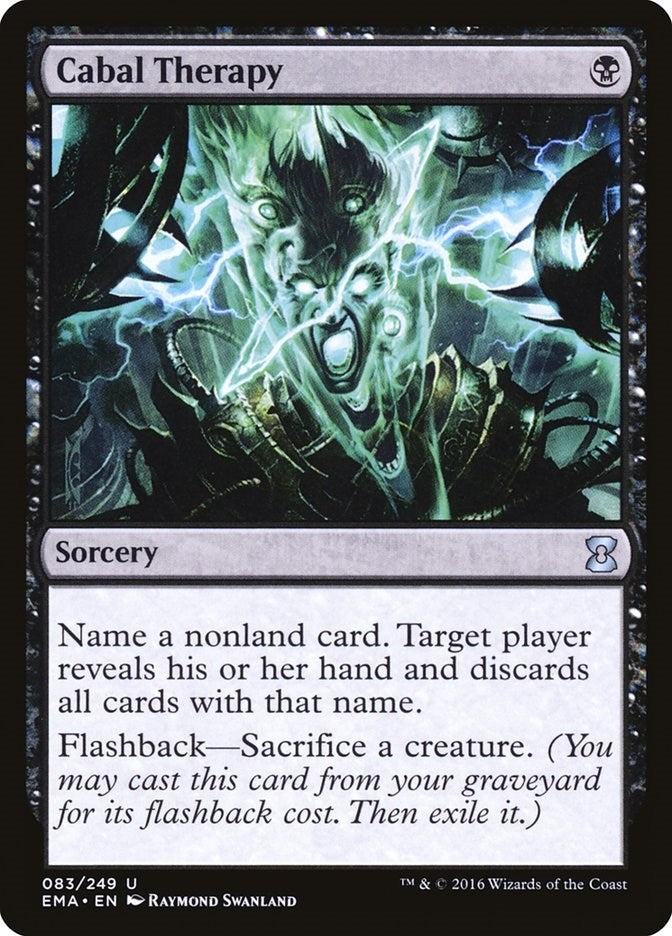 Image for Cabal Therapy (83) (Eternal Masters) (EMA) - Magic: The Gathering
