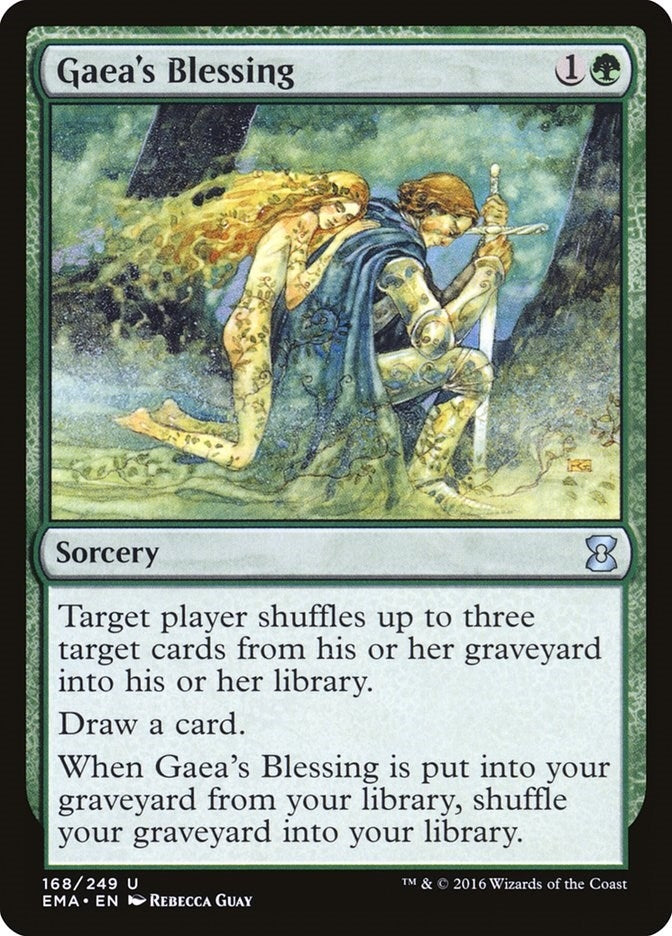 Image for Gaea's Blessing (168) (Eternal Masters) (EMA) - Magic: The Gathering
