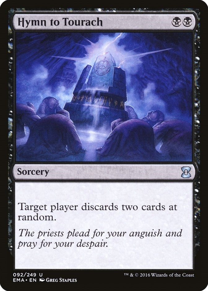 Image for Hymn to Tourach (92) (Eternal Masters) (EMA) - Magic: The Gathering