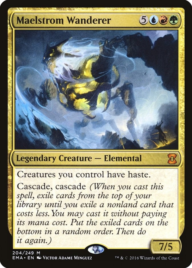 Image for Maelstrom Wanderer (204) (Eternal Masters) (EMA) - Magic: The Gathering