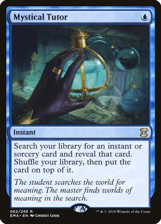 Image for Mystical Tutor (62) (Eternal Masters) (EMA) - Magic: The Gathering