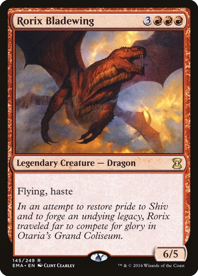 Image for Rorix Bladewing (145) (Eternal Masters) (EMA) - Magic: The Gathering