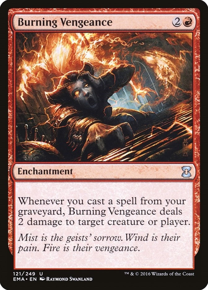 Image for Burning Vengeance (121) (Eternal Masters) (EMA) - Magic: The Gathering