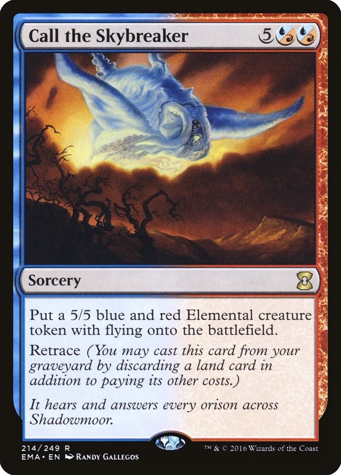 Image for Call the Skybreaker (214) (Eternal Masters) (EMA) - Magic: The Gathering