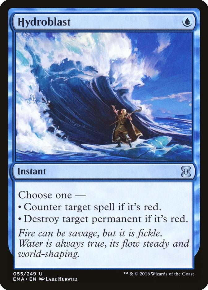 Image for Hydroblast (55) (Eternal Masters) (EMA) - Magic: The Gathering