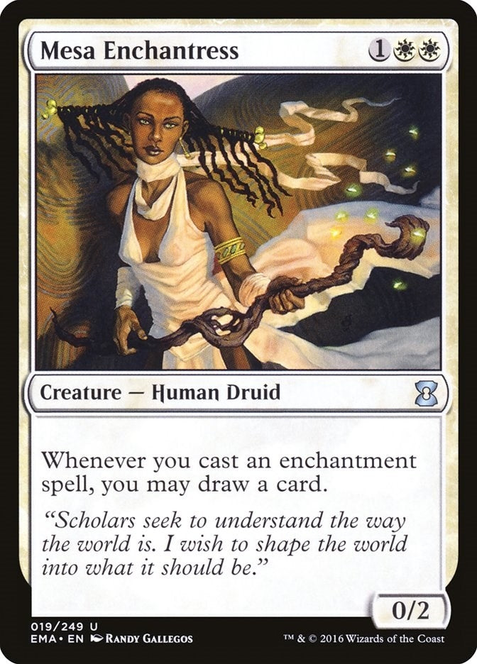 Image for Mesa Enchantress (19) (Eternal Masters) (EMA) - Magic: The Gathering