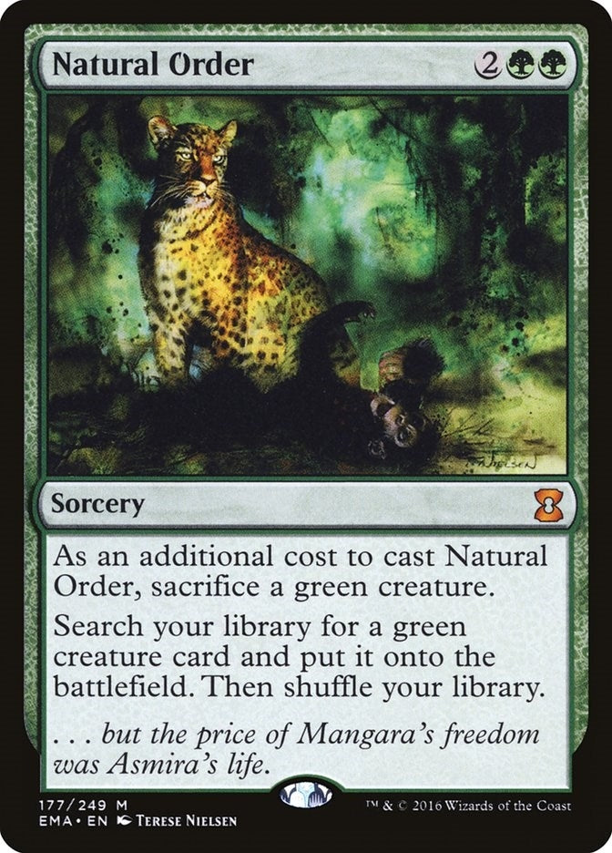 Image for Natural Order (177) (Eternal Masters) (EMA) - Magic: The Gathering