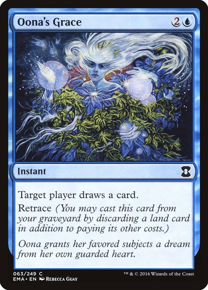 Image for Oona's Grace (63) (Eternal Masters) (EMA) - Magic: The Gathering