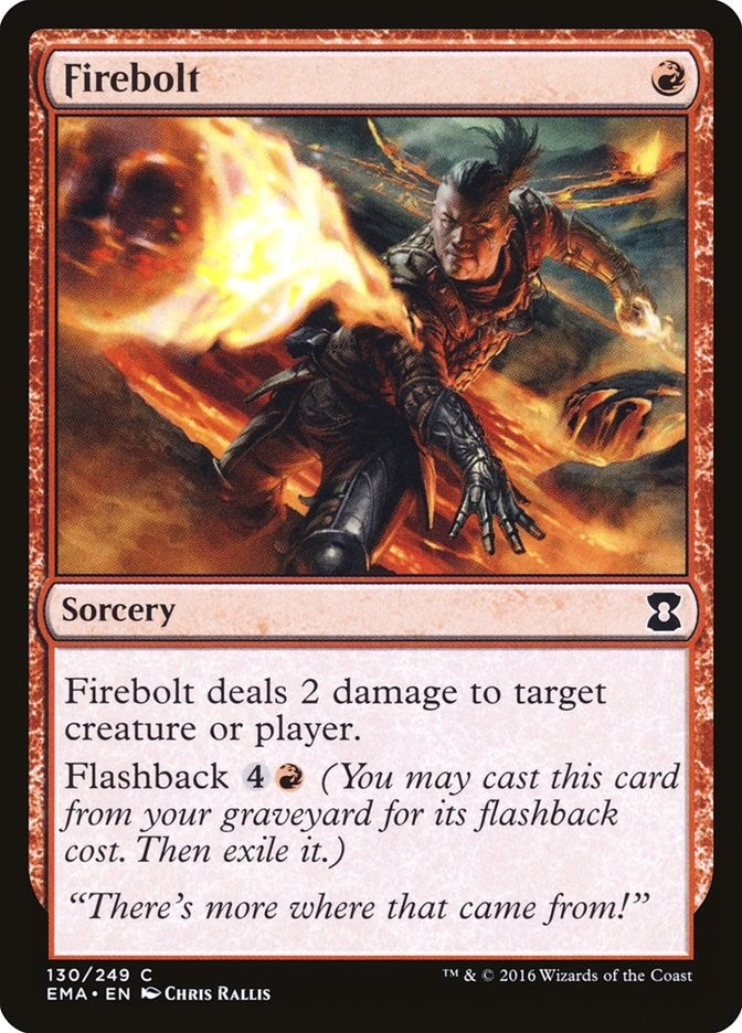 Image for Firebolt (130) (Eternal Masters) (EMA) - Magic: The Gathering