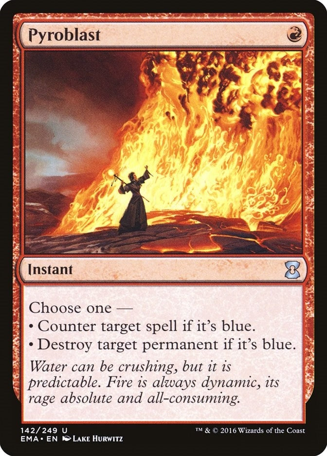 Image for Pyroblast (142) (Eternal Masters) (EMA) - Magic: The Gathering