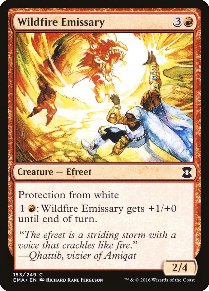Image for Wildfire Emissary (153) (Eternal Masters) (EMA) - Magic: The Gathering