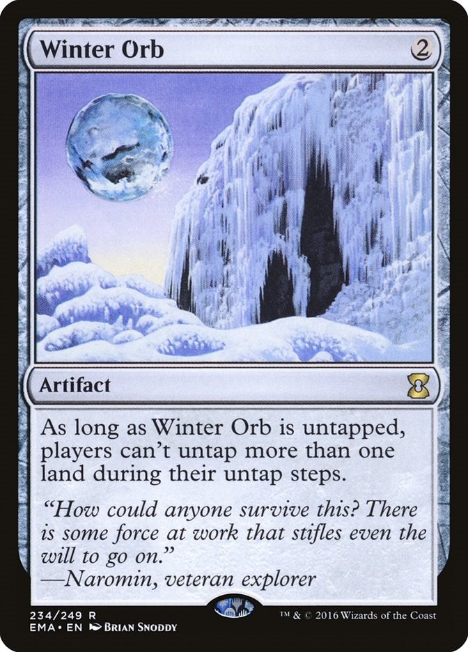 Image for Winter Orb (234) (Eternal Masters) (EMA) - Magic: The Gathering