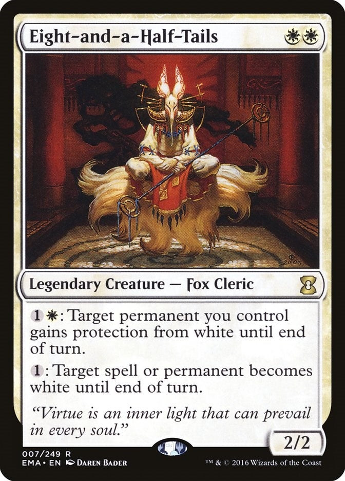 Image for Eight-and-a-Half-Tails (7) (Eternal Masters) (EMA) - Magic: The Gathering