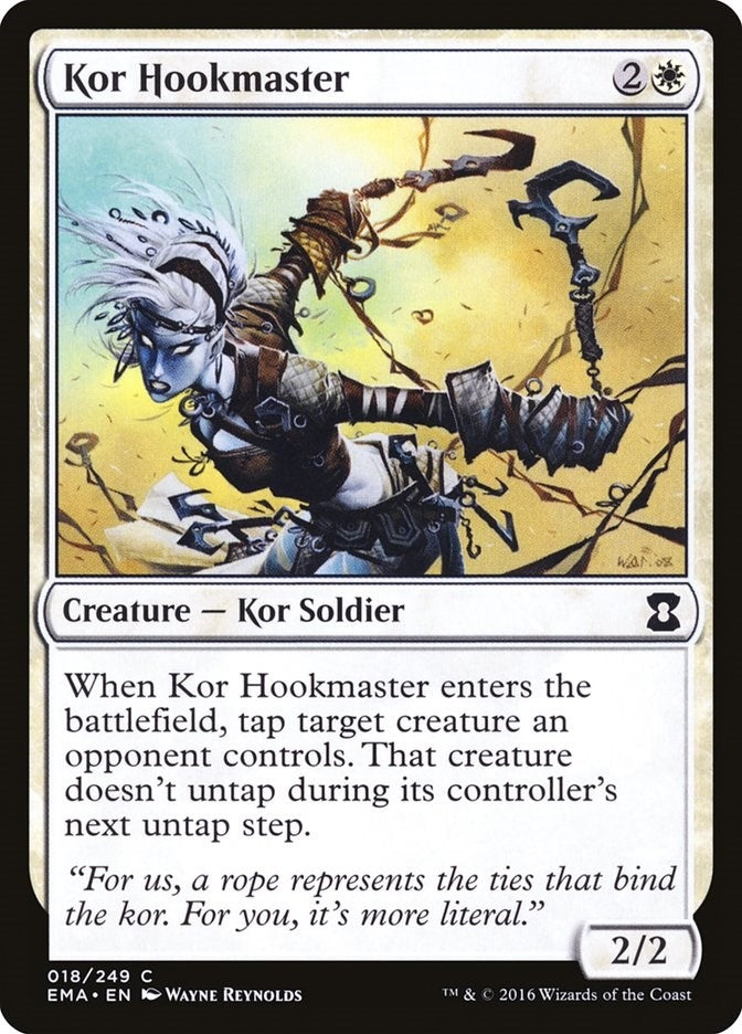 Image for Kor Hookmaster (18) (Eternal Masters) (EMA) - Magic: The Gathering