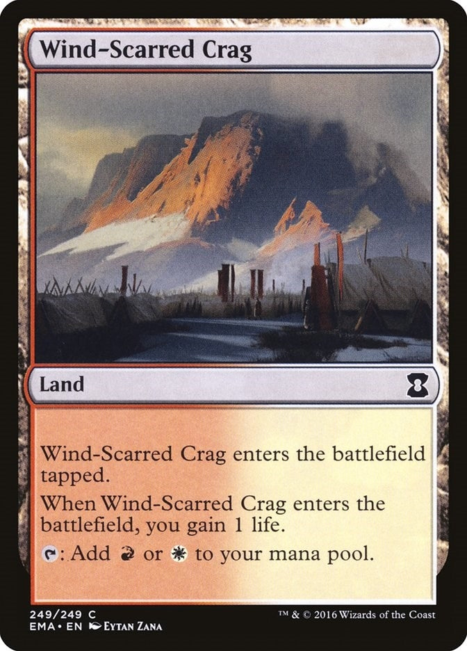 Image for Wind-Scarred Crag (249) (Eternal Masters) (EMA) - Magic: The Gathering