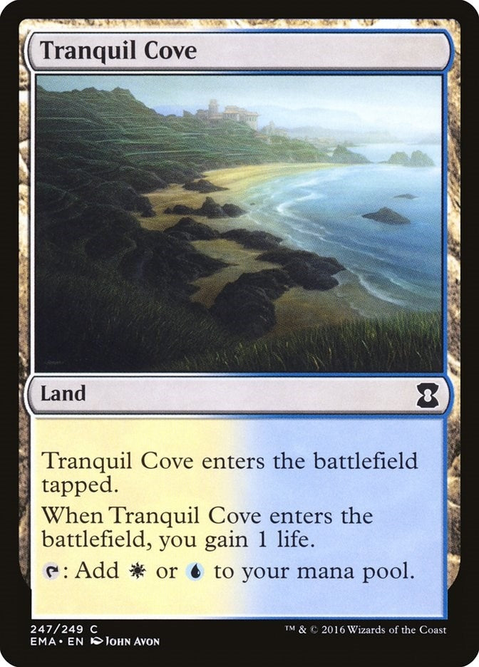 Image for Tranquil Cove (247) (Eternal Masters) (EMA) - Magic: The Gathering