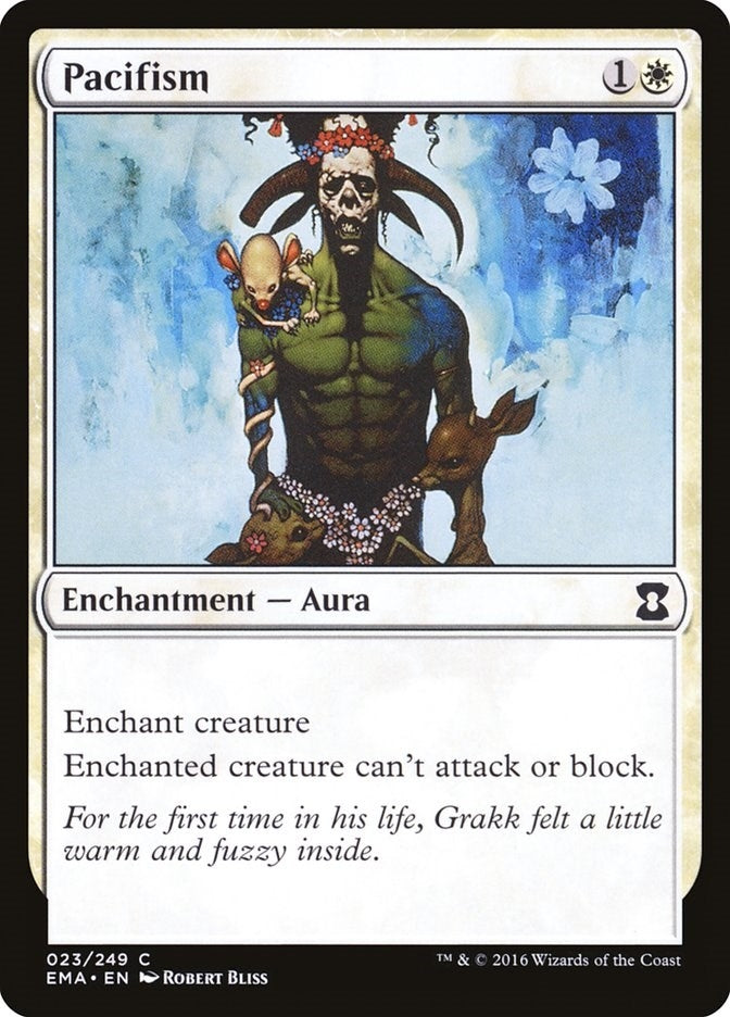 Image for Pacifism (23) (Eternal Masters) (EMA) - Magic: The Gathering