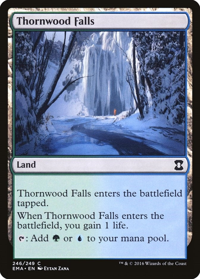 Image for Thornwood Falls (246) (Eternal Masters) (EMA) - Magic: The Gathering