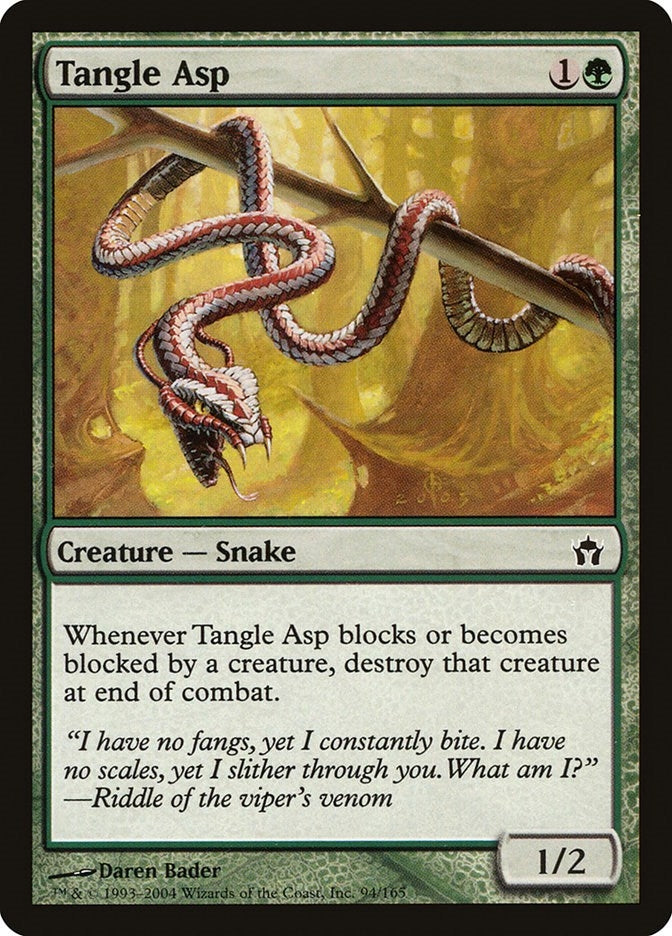 Image for Tangle Asp (94) (Fifth Dawn) (5DN) - Magic: The Gathering