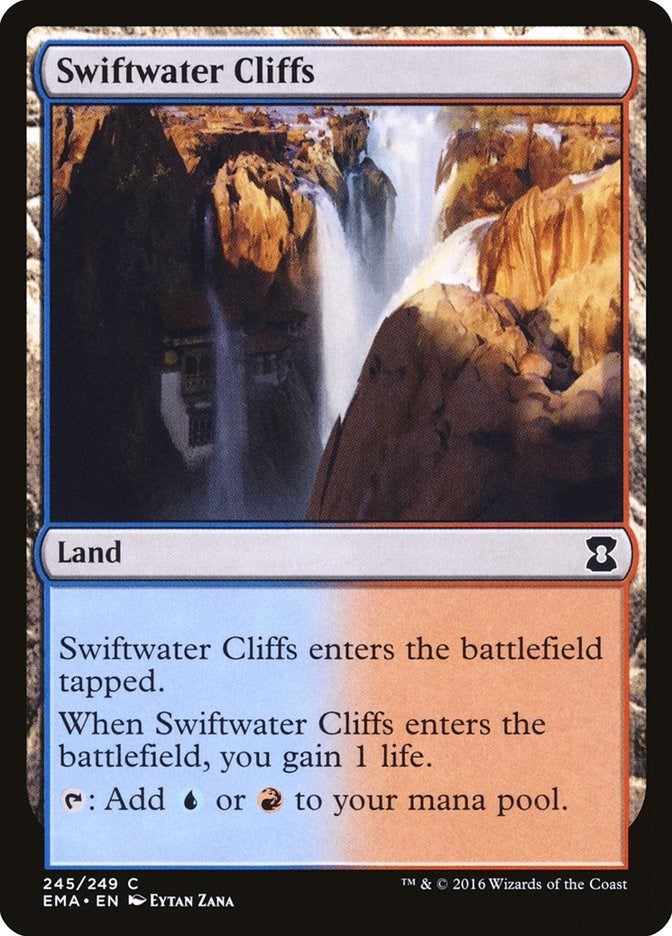 Image for Swiftwater Cliffs (245) (Eternal Masters) (EMA) - Magic: The Gathering
