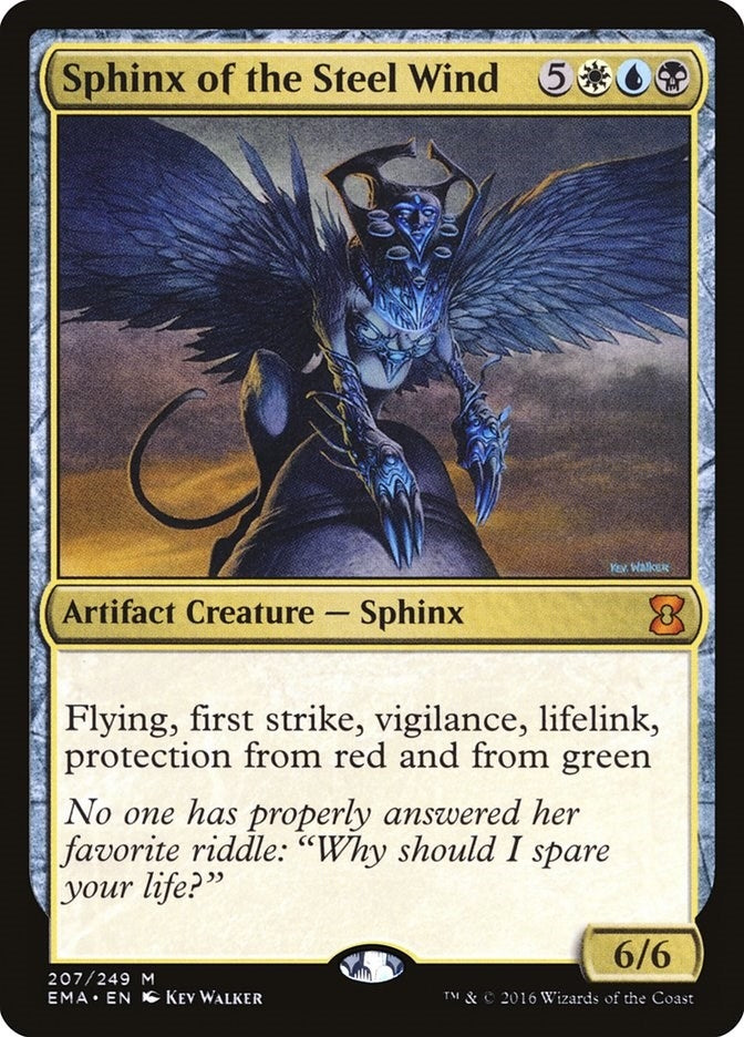 Image for Sphinx of the Steel Wind (207) (Eternal Masters) (EMA) - Magic: The Gathering