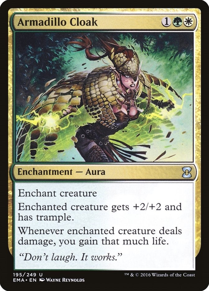 Image for Armadillo Cloak (195) (Eternal Masters) (EMA) - Magic: The Gathering
