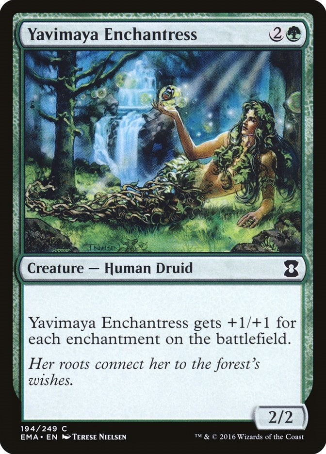 Image for Yavimaya Enchantress (194) (Eternal Masters) (EMA) - Magic: The Gathering