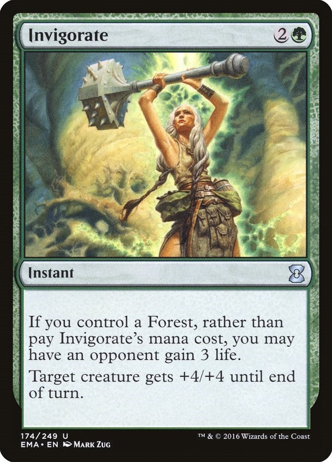 Image for Invigorate (174) (Eternal Masters) (EMA) - Magic: The Gathering